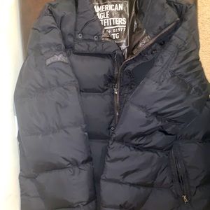America Eagle Puffer Coat